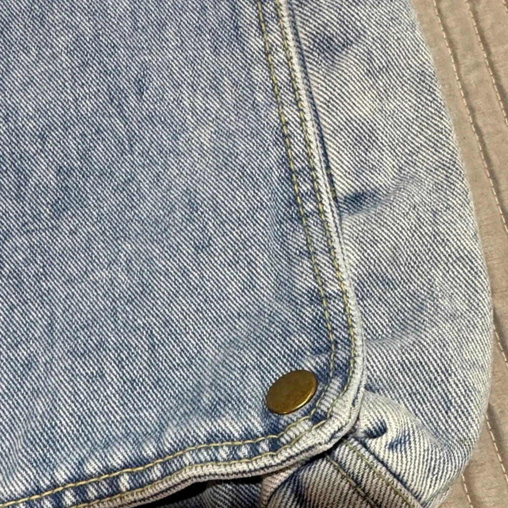 Denim Blue Messenger Bag